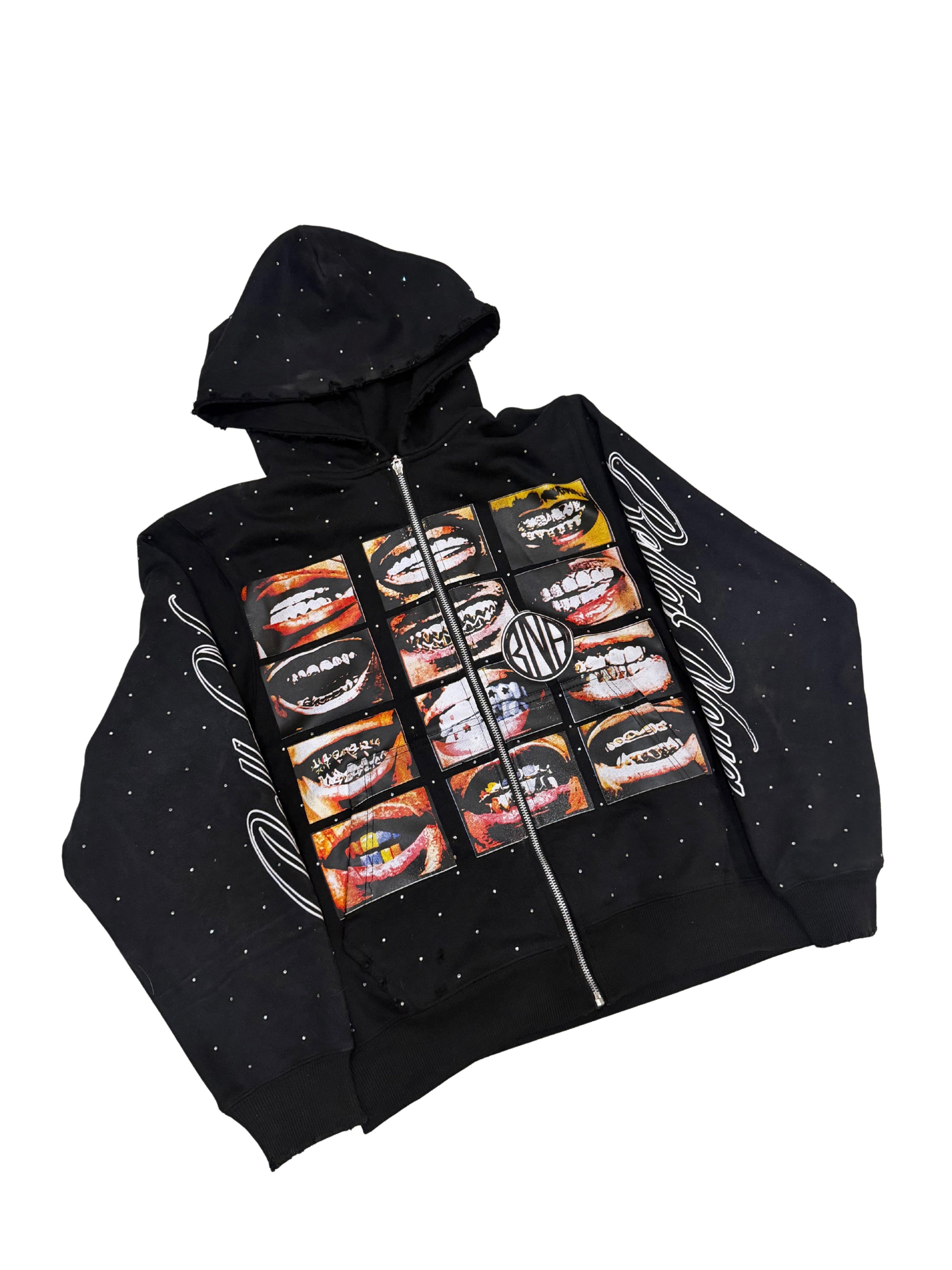 STELLAR STARZ ZIP-UP HOODIE