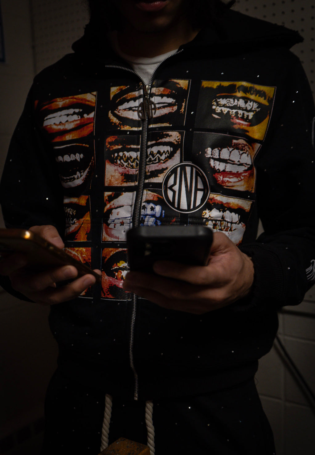 STELLAR STARZ ZIP-UP HOODIE